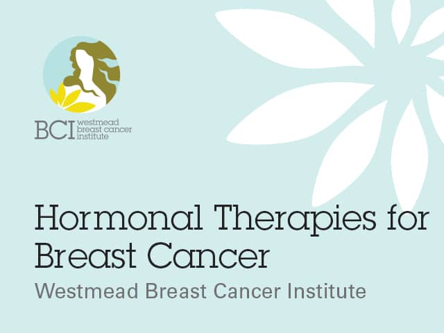 hormonal therapies breast cancer