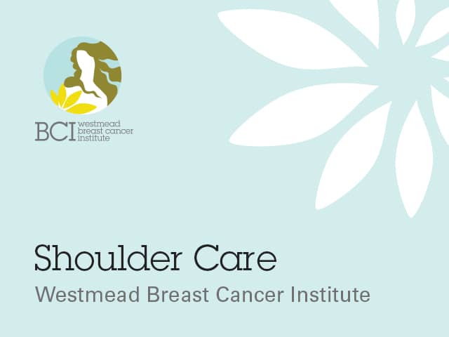 shoulder care