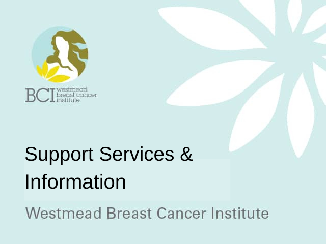 support services and information
